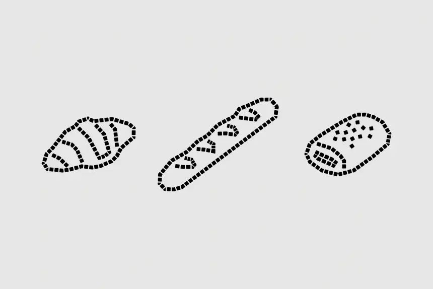 assortment of breads